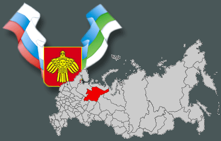 Карта Республики Коми